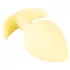 Cuties Mini Butt Plug - siliconen anaal plug (geel, 3,1 cm)