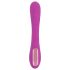 Javida Thumping Rabbit - 3-motorige klitorisstimulator vibrator (paars)