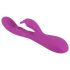 Javida Thumping Rabbit - 3-motorige klitorisstimulator vibrator (paars)
