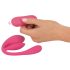 SMILE - oplaadbare, draadloze vibratie-ei (roze)