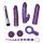 You2Toys - Glitterende Vibrator Set (7-delig)