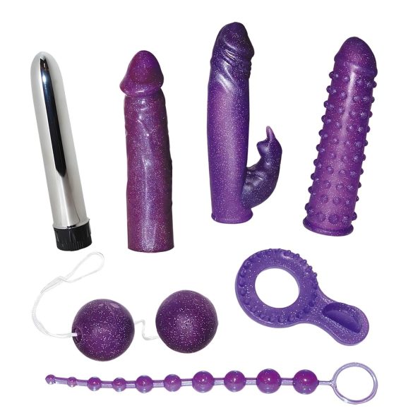 You2Toys - Glitterende Vibrator Set (7-delig)