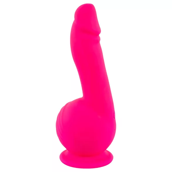 SMILE Powerful - vibrator met zuignap - 2 motoren - oplaadbaar - roze