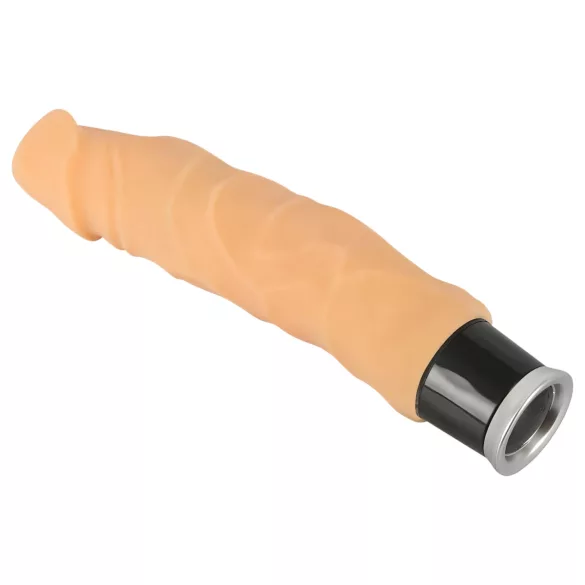 Nature Skin - levensechte vibrator (natuurlijk, 23 cm)
