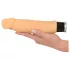 Nature Skin - levensechte vibrator (natuurlijk, 23 cm)