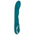 SMILE - Oplaadbare, waterdichte G-spot vibrator met rotatie (groen)