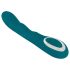 SMILE - Oplaadbare, waterdichte G-spot vibrator met rotatie (groen)