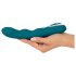 SMILE - Oplaadbare, waterdichte G-spot vibrator met rotatie (groen)