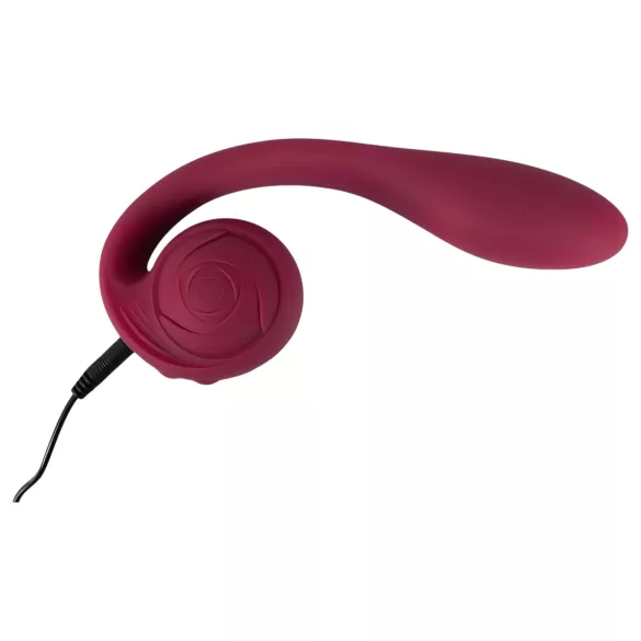 You2Toys Rosenrot - oplaadbare G-spot vibrator - waterdicht - rood
