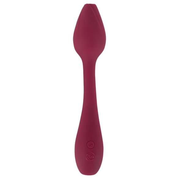 You2Toys Rosenrot - g-spot vibrator - flexibel - rood