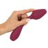 You2Toys Rosenrot - g-spot vibrator - flexibel - rood