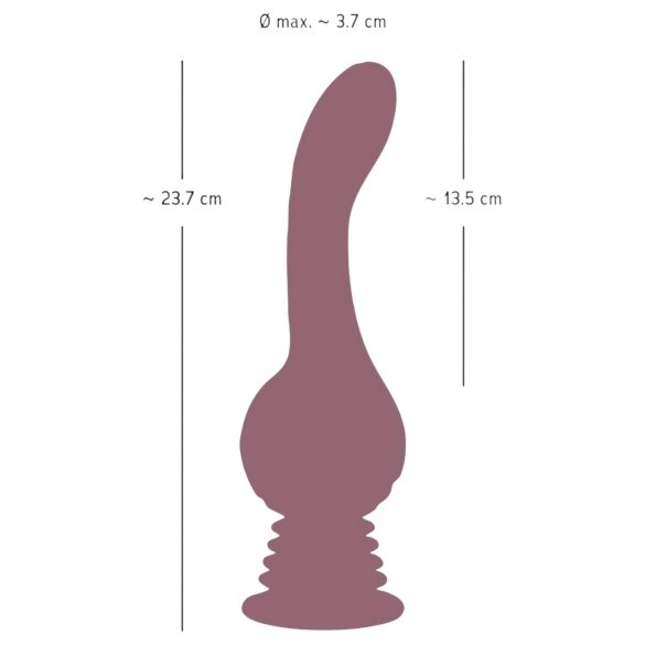 You2Toys - G-spot vibrator - krachtige trilling - siliconen lila