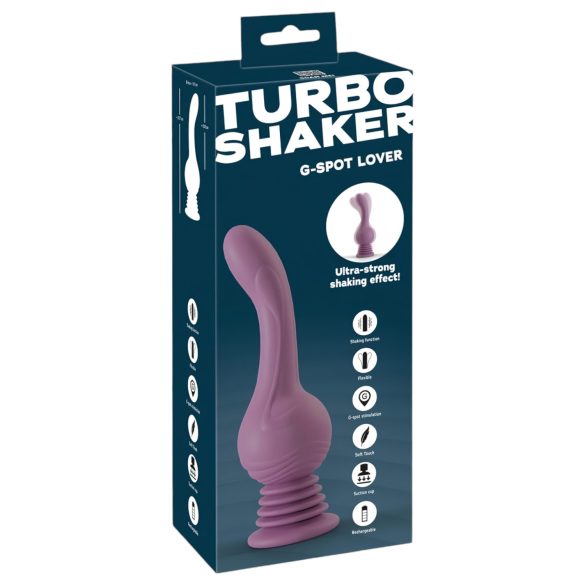 You2Toys - G-spot vibrator - krachtige trilling - siliconen lila