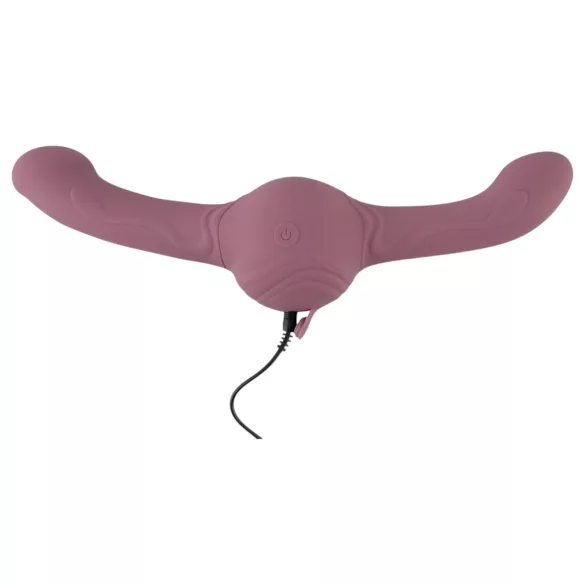 You2Toys - dubbelzijdige vibrator - krachtig - siliconen - paars