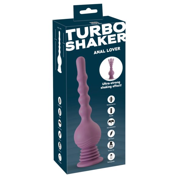 You2Toys Turbo Shaker - anaal vibrator (paars)