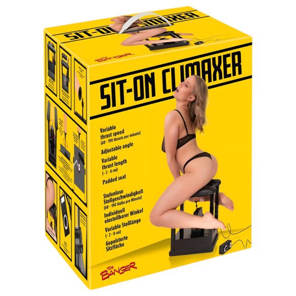 De Banger Zit-Orgasme - krachtige zwarte sexmachine