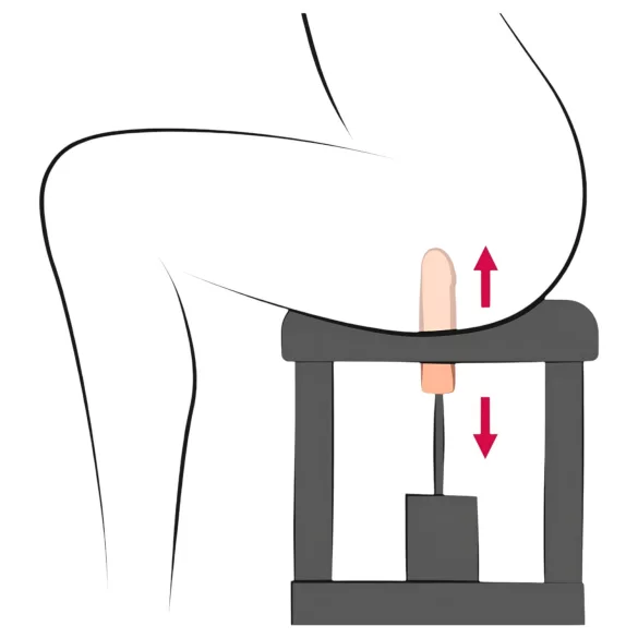 The Banger Sit-On-Climaxer - netstroom seksspeeltje (zwart)