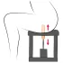 The Banger Sit-On-Climaxer - netstroom seksspeeltje (zwart)