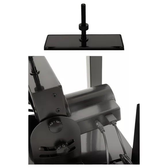 The Banger Sit-On-Climaxer - netstroom seksspeeltje (zwart)