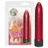 Mini vibrator - compact formaat - parelmoer rood