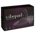 VibePad 3 - draadloze G-spot kussen vibrator met accu (zwart)