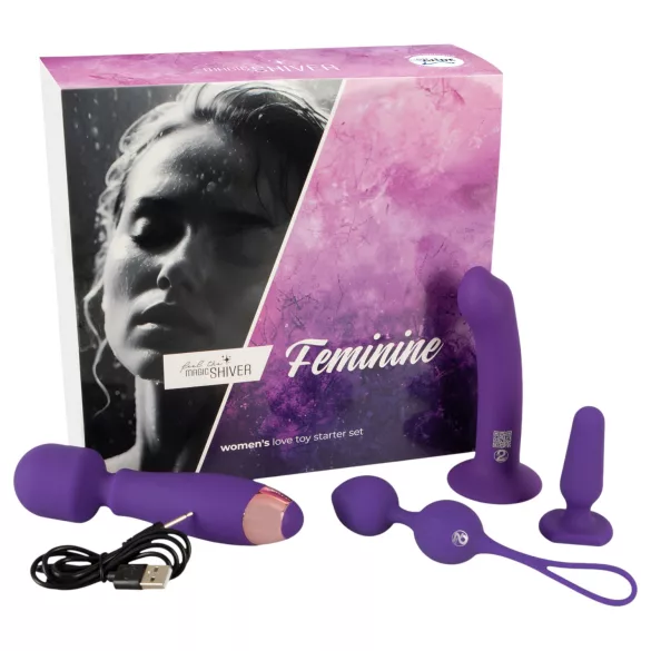 Magic Shiver Feminine - seksspeelgoedset voor vrouwen - 4-delig