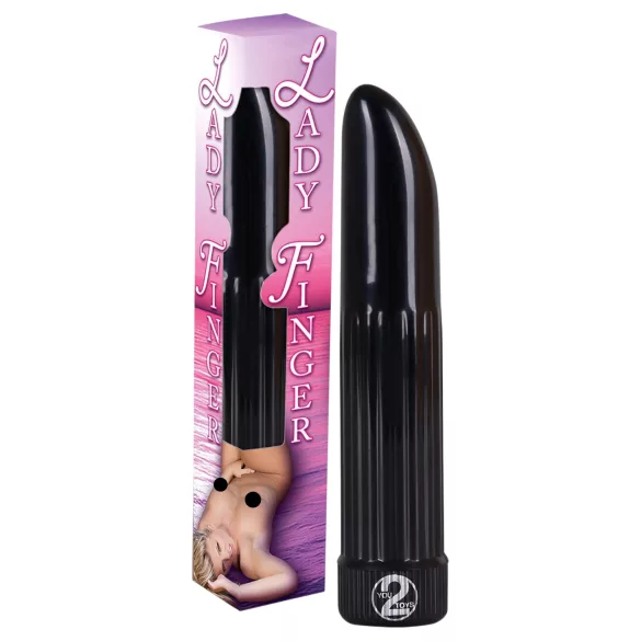 You2Toys - Mini vibrator - Ladyfinger - Zwart