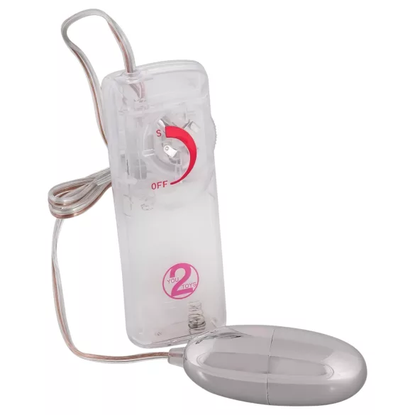 You2Toys - Vibratie-ei - Silver Star - zilver