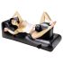 Louisiana Lounger - seksspeeltje met ingebouwde vibrator (zwart)
