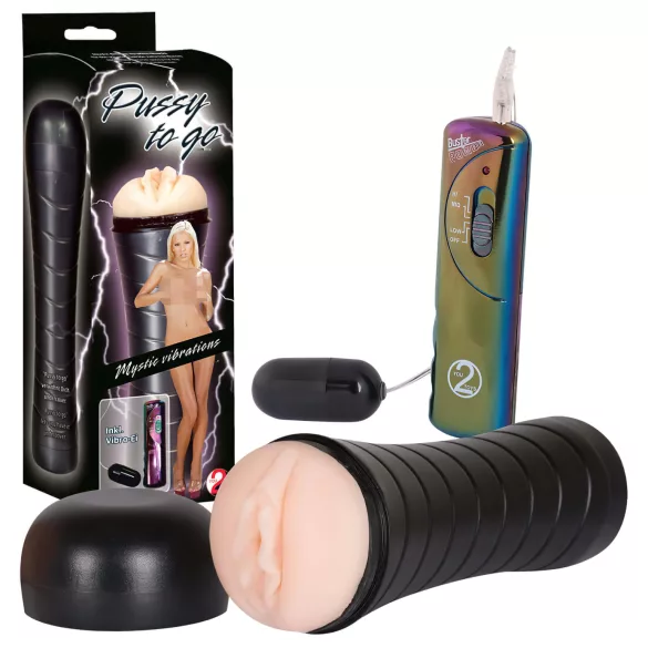 You2Toys - masturbator - vibrerende zachte vagina - discreet