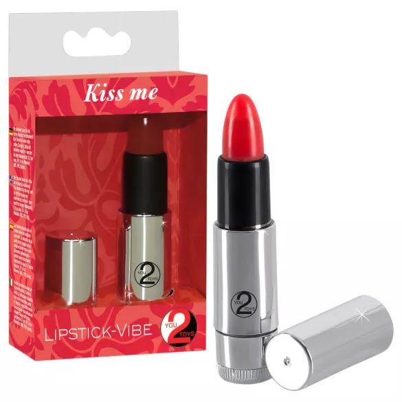 You2Toys - mini vibrator - discreet - rood