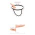 You2Toys - Twee-in-een strap-on vibrator - naturel
