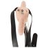 You2Toys - Twee-in-een strap-on vibrator - naturel