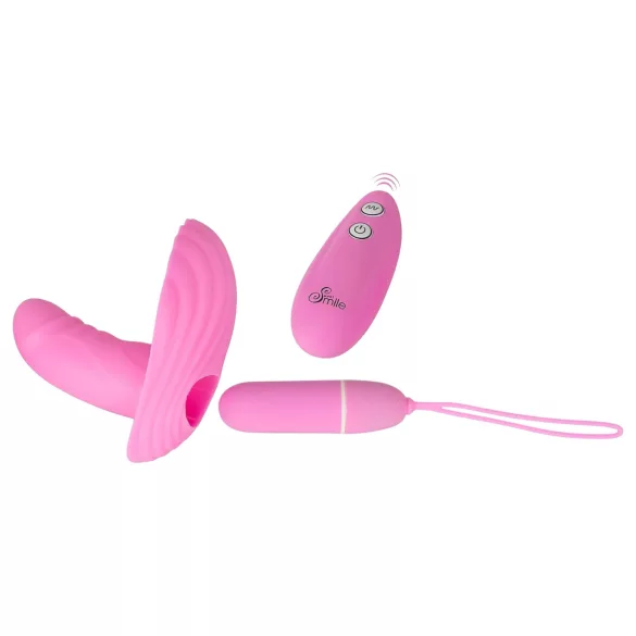 SMILE Shelly - Vibrerend eitje met afstandsbediening - Roze