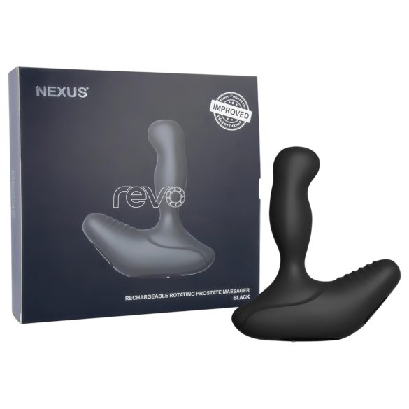 Nexus Revo - draaiende prostaat vibrator (zwart)