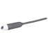 You2Toys - DILATOR - siliconen urinebuis vibrator - grijs (6mm)
