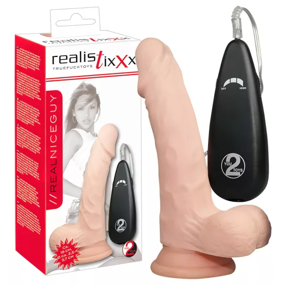 realistixxx Echte, natuurlijke vibrator (17,5 cm)