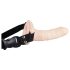 You2Toys - strap-on vibrator - huidkleurig - Easy Rider