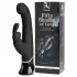 Vijftig tinten grijs Greedy Girl - vibrator met clitorisstimulator (zwart)