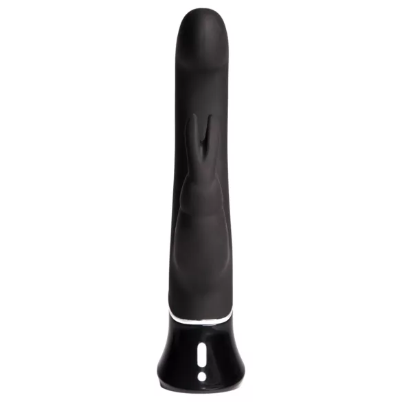 Vijftig tinten grijs Greedy Girl - vibrator met clitorisstimulator (zwart)