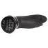 Vijftig tinten grijs Greedy Girl - vibrator met clitorisstimulator (zwart)