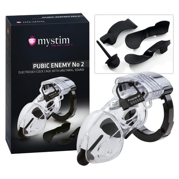 mystim Pubic Enemy No 2 - elektro penis kooi