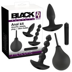 Black Velvet anale vibrator set (4-delig)