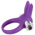 SMILE - Vibrerende penisring - rabbit stimulator - siliconen - paars