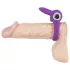 SMILE - Vibrerende penisring - rabbit stimulator - siliconen - paars