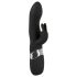 SMILE Blacky - USB-oplaadbare vibrator met 2 motoren (zwart)