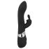 SMILE Blacky - USB-oplaadbare vibrator met 2 motoren (zwart)