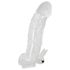 Crystal Skin - Vibrerende Penis Sleeve-verlenging