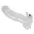Crystal Skin - Vibrerende Penis Sleeve-verlenging