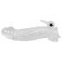 Crystal Skin - Vibrerende Penis Sleeve-verlenging